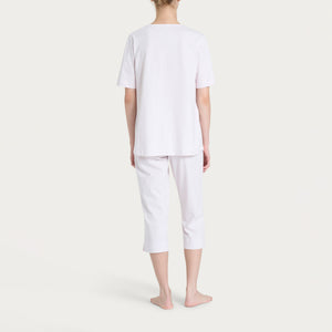 Pigiama Donna pantalone pinocchietto 100% cotone Ragno DP26NB