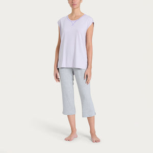 Pigiama Donna 100% Cotone con pinocchietto Ragno DQ42NU