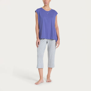 Pigiama Donna 100% Cotone con pinocchietto Ragno DQ42NU