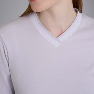 Pigiama donna caldo cotone scollo v Ragno DR70N2