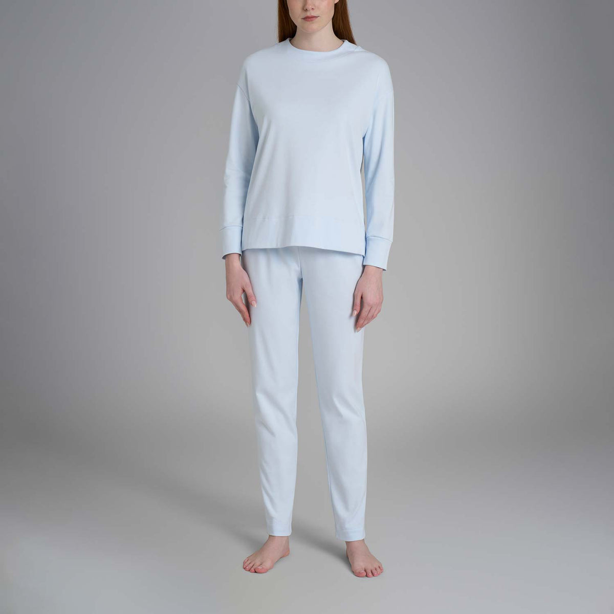 Pigiama donna caldo cotone Ragno DR70NQ