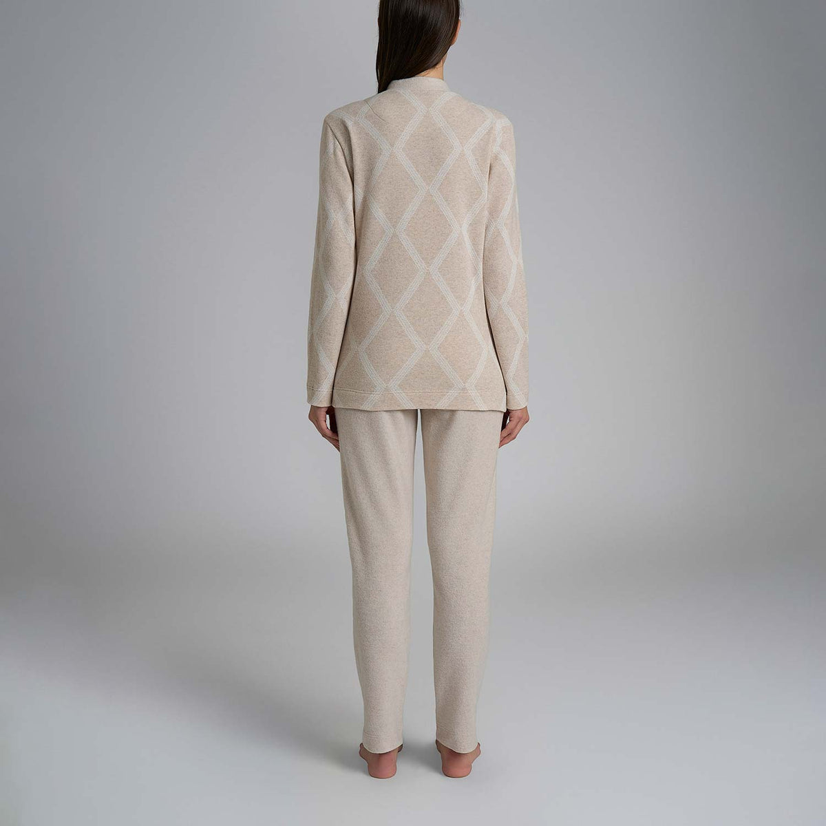 Pigiama donna in caldo cotton eco pile Ragno DR90N2