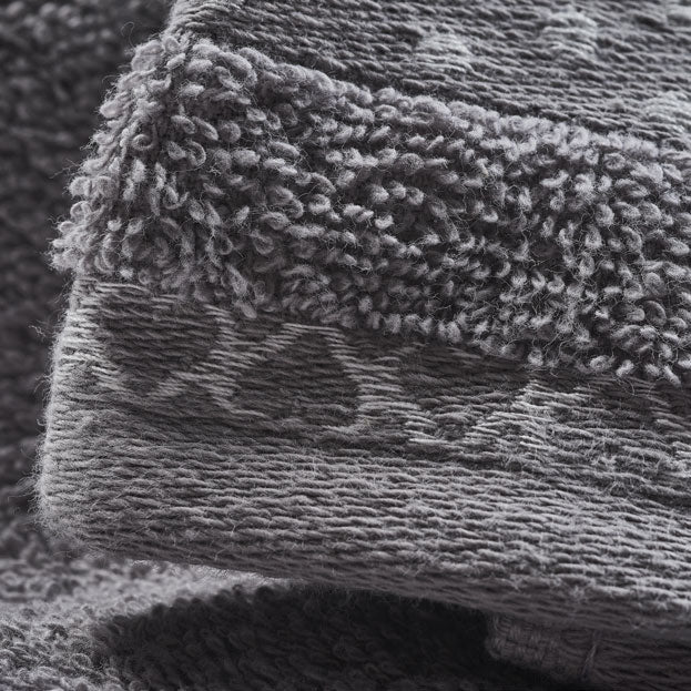 Vingi set asciugamani viso + ospite cotone Dream grigio