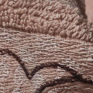 Vingi set asciugamani viso + ospite cotone Dream beige