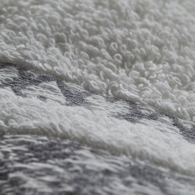 Vingi set asciugamani viso + ospite cotone Dream bianco