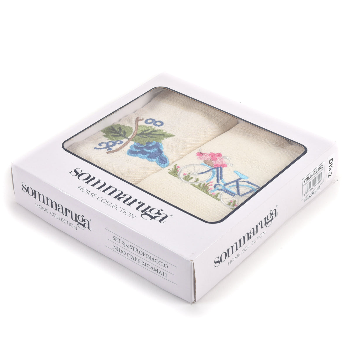 Strofinacci idea regalo Sommaruga Home collection 2 pz bici frutta 2