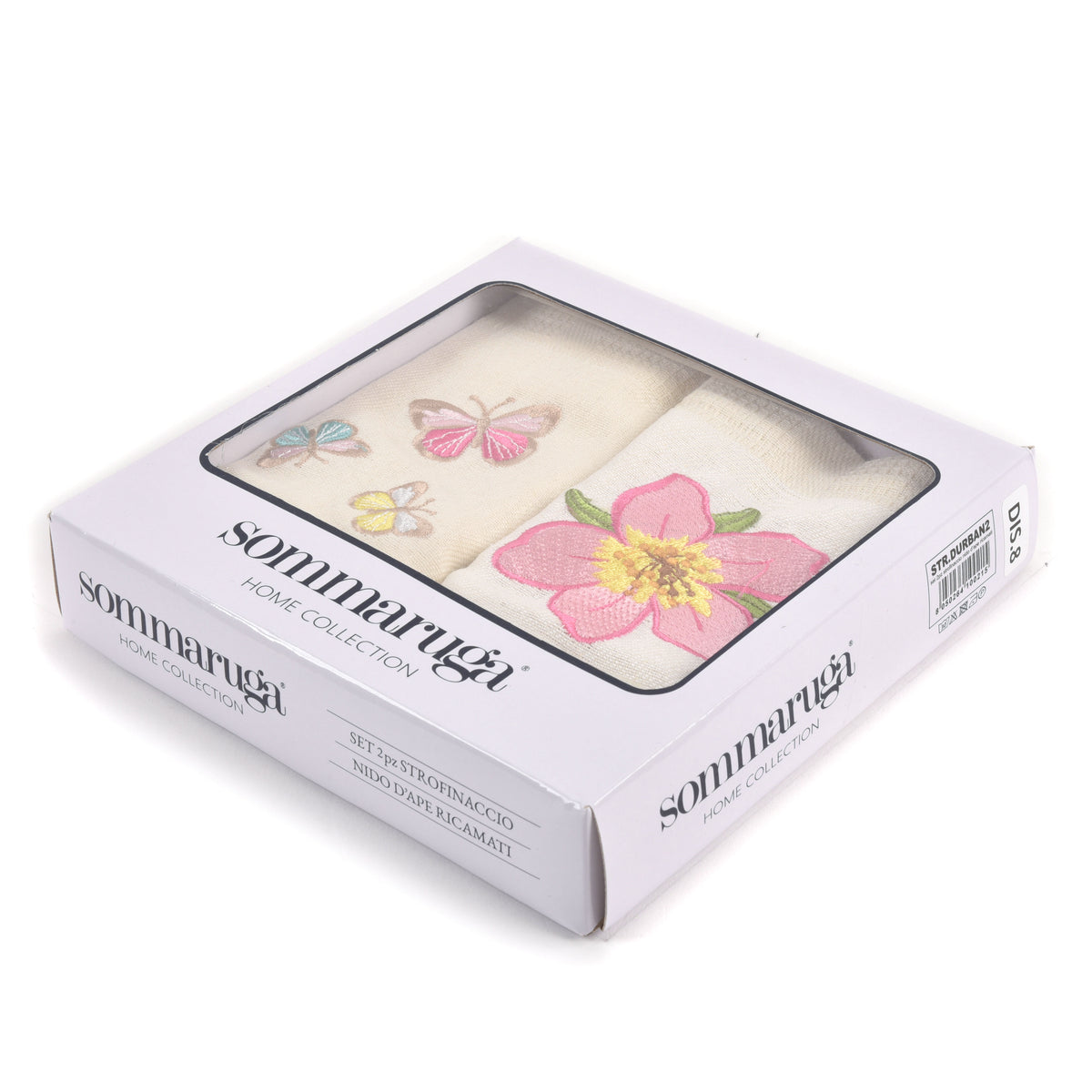 Strofinacci 2 pezzi Sommaruga in cotone nido d'ape Durban 8