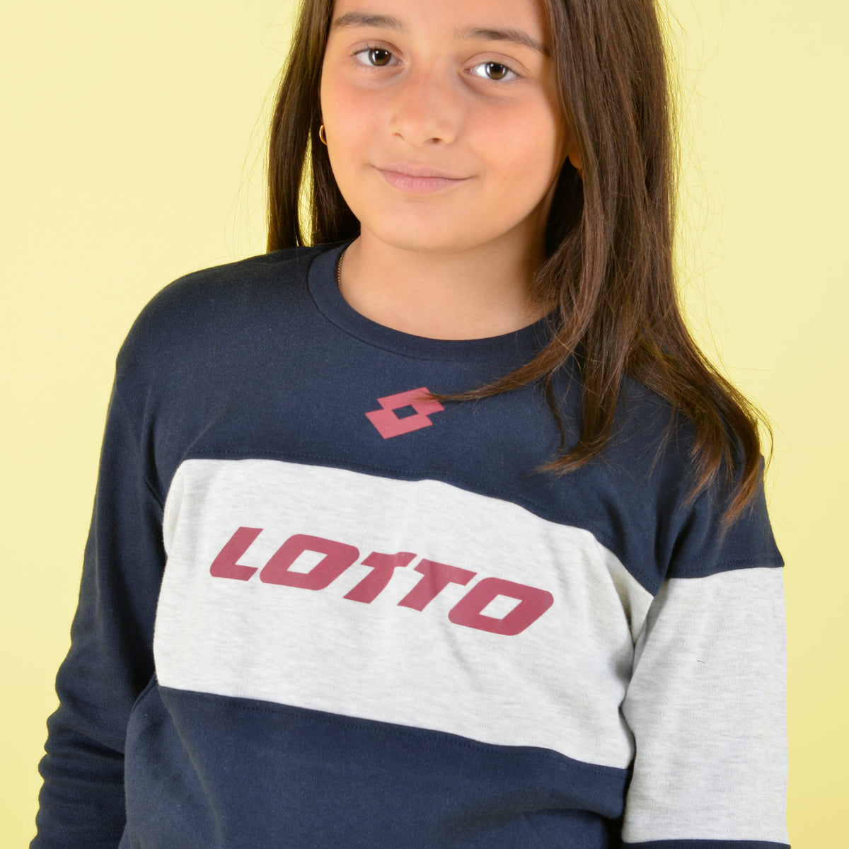 Pigiama bambina ragazza Lotto LP2061 caldo cotone blu