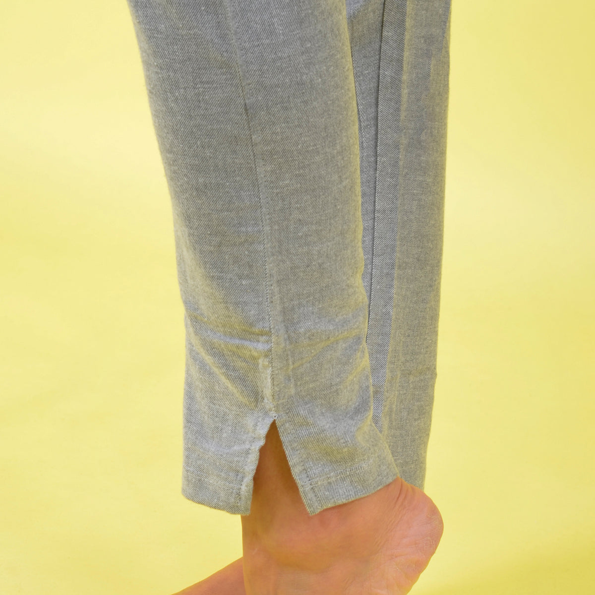 Pigiama donna Jadea caldo cotone completo casa 5161 grigio