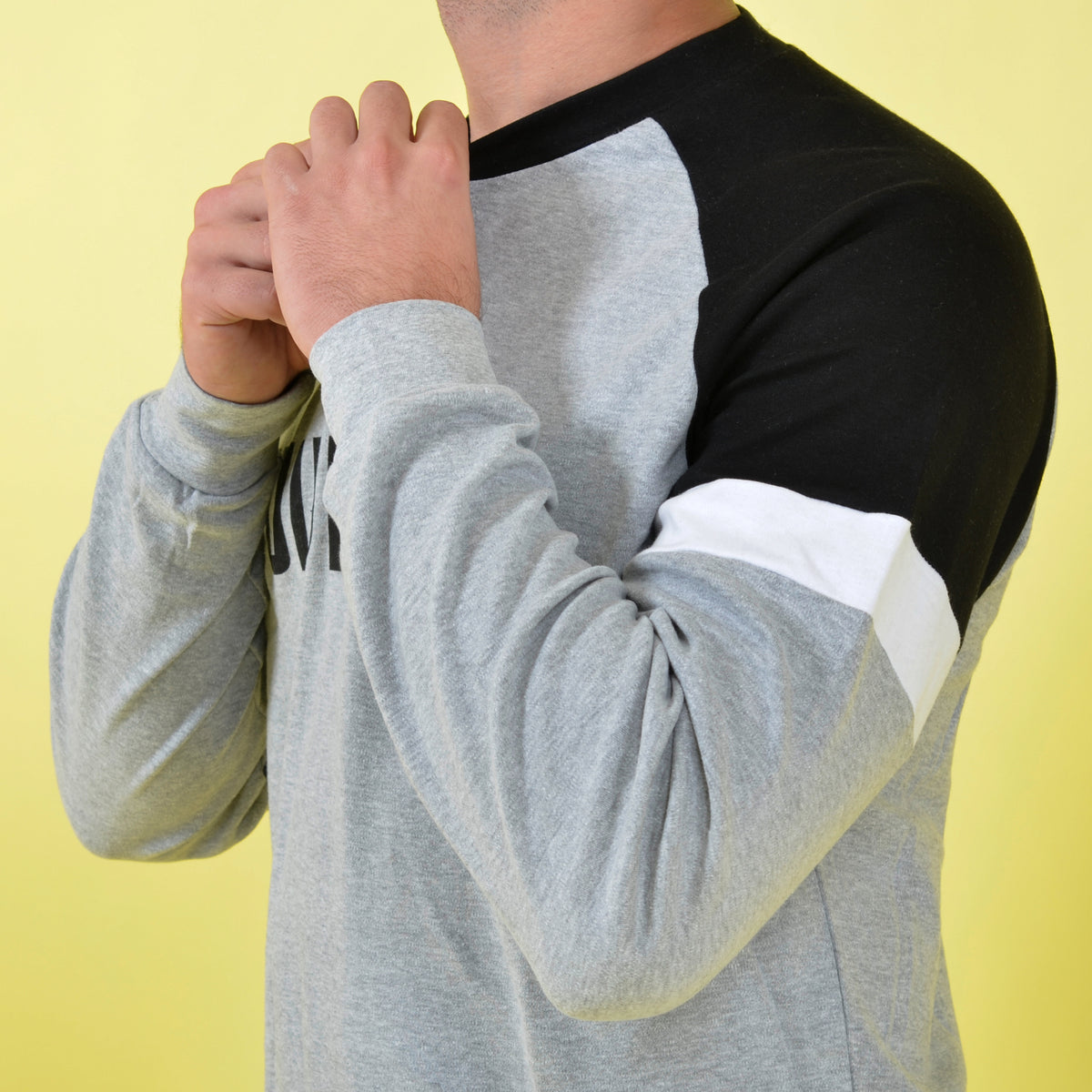 Pigiama caldo cotone uomo Juventus grigio sportivo B2JU14130