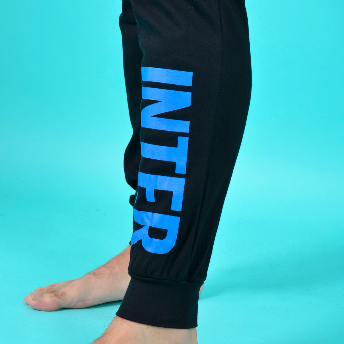 Pigiama uomo Inter B2IN14131 caldo cotone interlock royale