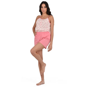 Pigiama donna estivo corto Cippi 8685 cotone