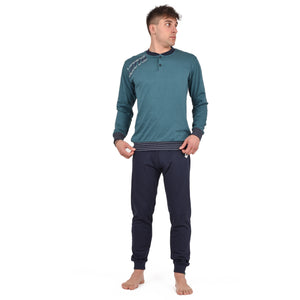 Pigiama uomo Lotto cotone LP1100 cotone leggero