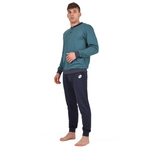 Pigiama uomo Lotto cotone LP1100 cotone leggero