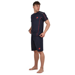 Pigiama uomo estivo Lotto LP1111 100% cotone 