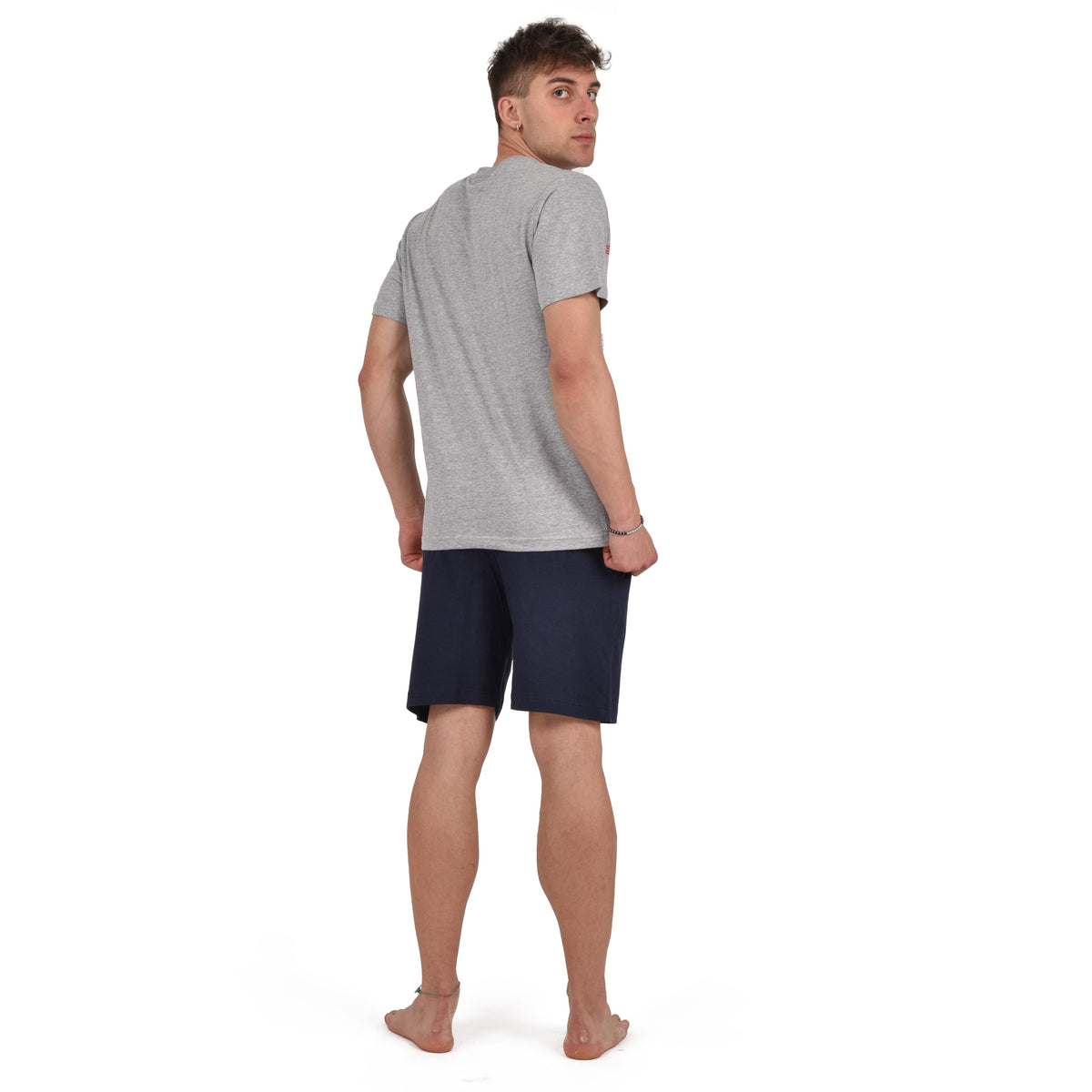 Pigiama uomo estivo corto Lotto LP1128 cotone
