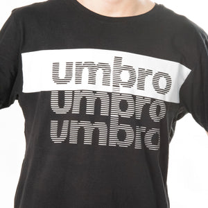 Pigiama uomo corto cotone Umbro completo casa nero 10202