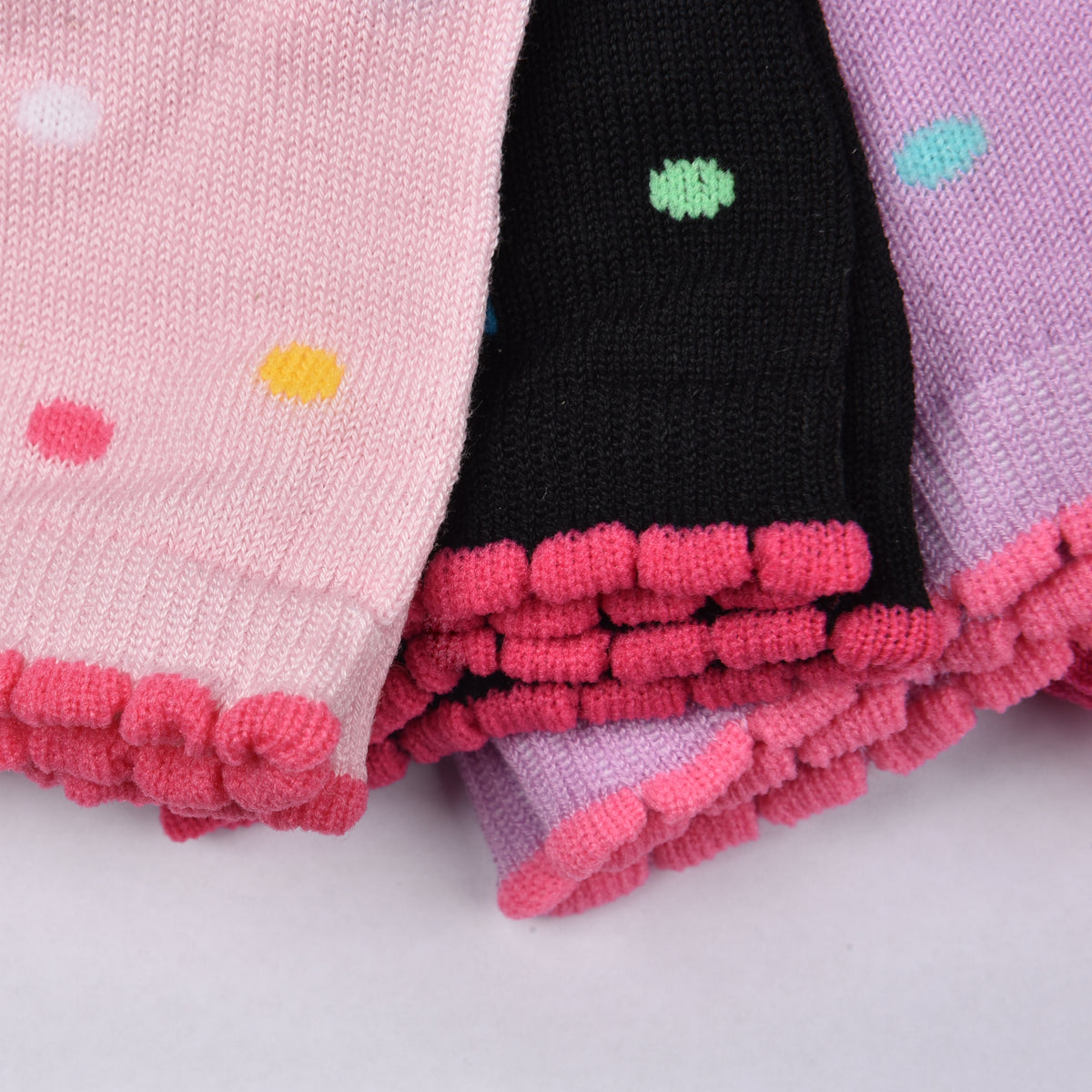 Meritex Calzini corti Bambina 7577 in cotone 6 paia