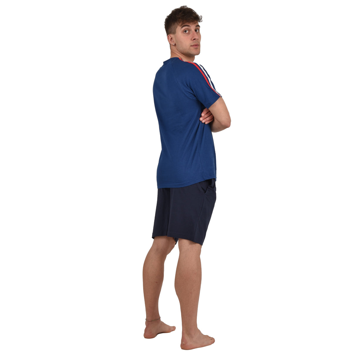 Pigiama uomo estivo corto Lotto LP1123 cotone