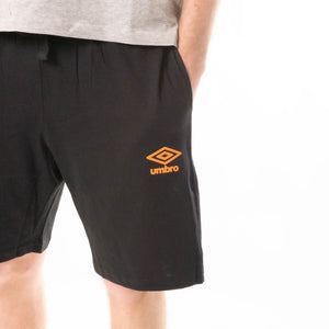 Pigiama uomo corto cotone Umbro completo grigio nero 10200