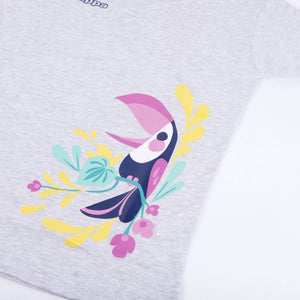 Pigiama donna Kappa 21326 corto in cotone stampato