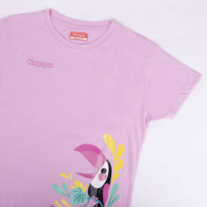 Pigiama donna Kappa 21326 corto in cotone stampato
