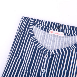 Maxi maglia abito in cotone Enrico Coveri donna EP 2041 denim