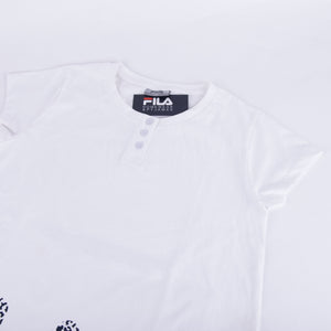 Pigiama donna Fila FPS4052 corto cotone maculato