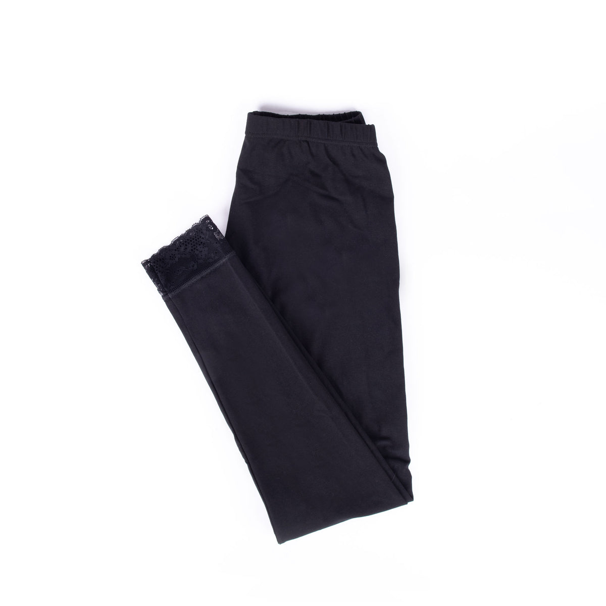 Leggings da donna Rossoporpora ED150 lungo con pizzo