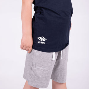 Pigiama cotone bambino ragazzo completo Umbro blu 65034
