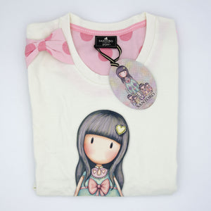 Pigiama bambina Santoro Gorjuss 54655 caldo cotone 