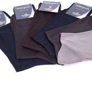 Calze uomo filo di scozia Nottingham 850Bis corte 6 paia