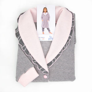 Vestaglia bimba Gary H20070 punto milano collo a scialle