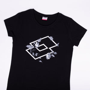 Maxi maglia Lotto LP2057 manica corta nero