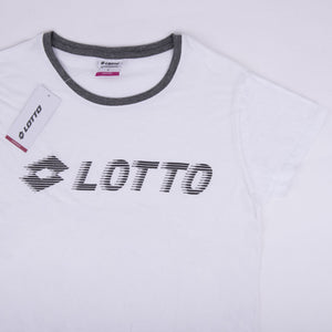 Pigiama donna Lotto LP2051 manica corta cotone bianco