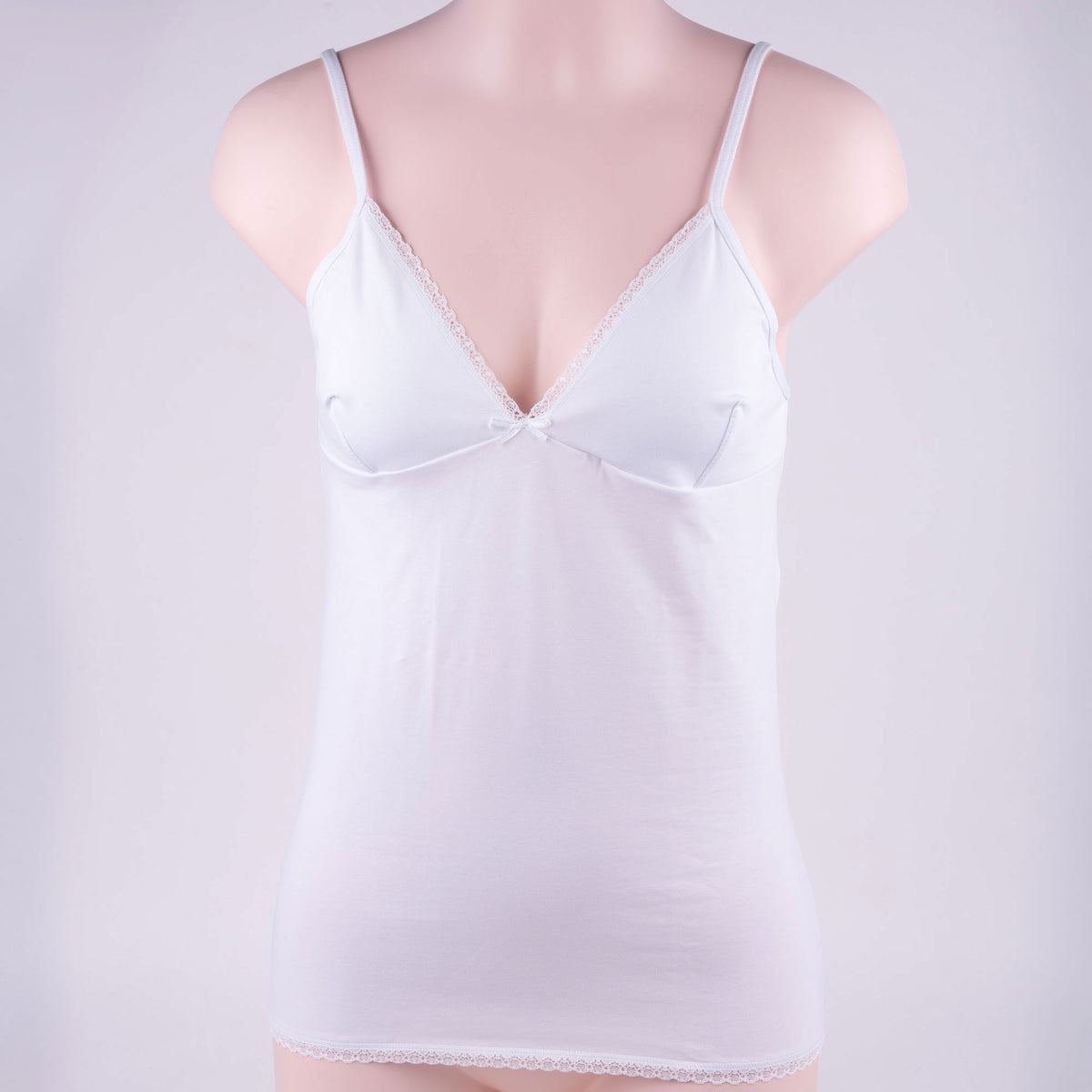 Canotta donna spalla stretta Lovelygirl mb848 formaseno cotone elasticizzato