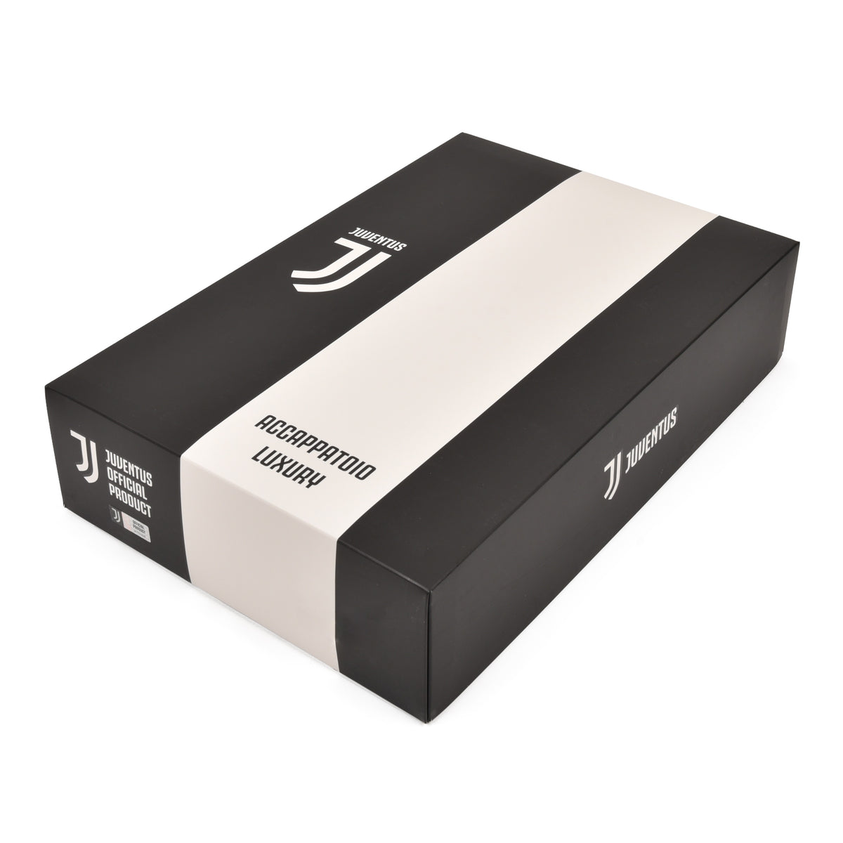 Accappatoio Premium JUVENTUS Ufficiale in microspugna con Cappuccio e Cintura