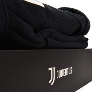 Accappatoio Premium JUVENTUS Ufficiale in microspugna con Cappuccio e Cintura