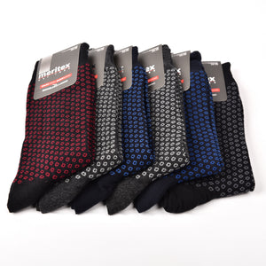 Calze uomo Meritex 1209 circles invernali 6 paia