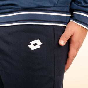 Pigiama uomo Lotto LP4066 in caldo cotone con polsini jeans