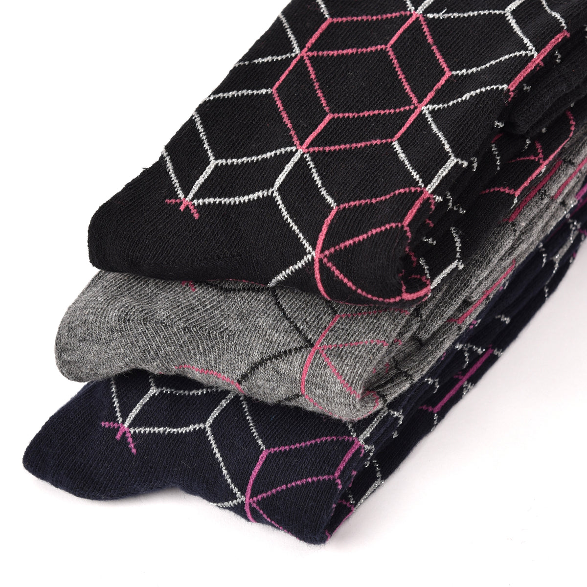 Calze lunghe gambaletto caldo cotone Meritex 6589 A 3 paia