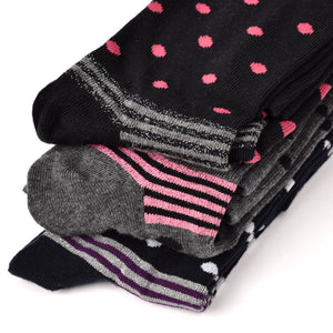 Calze lunghe gambaletto caldo cotone Meritex 6584A 3 paia