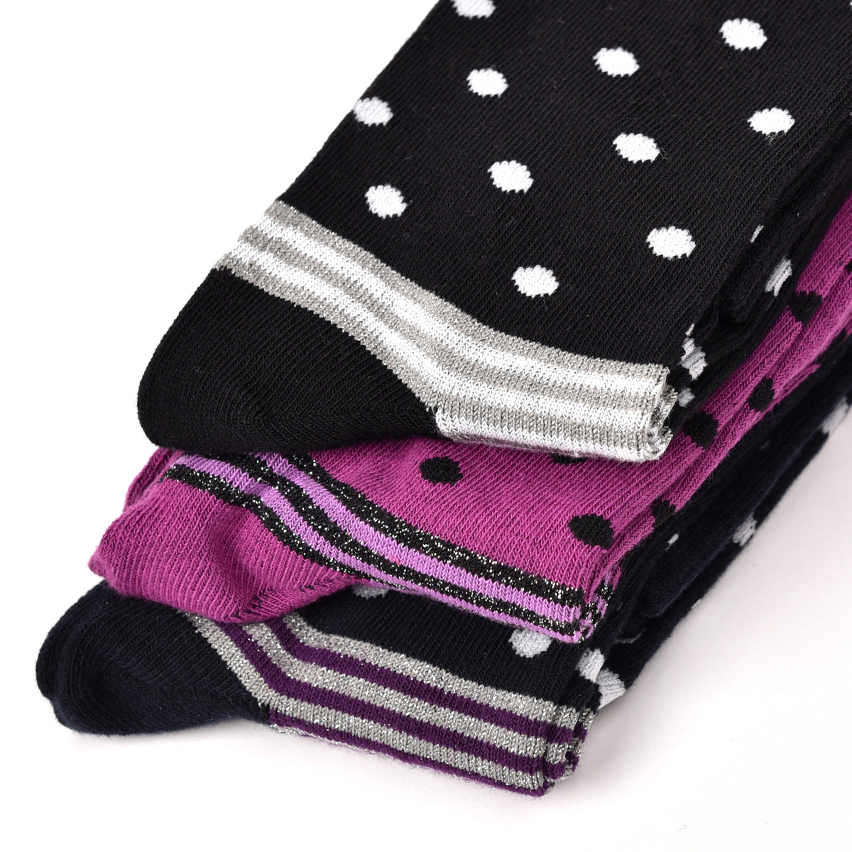 Calze lunghe gambaletto caldo cotone Meritex 6584B 3 paia