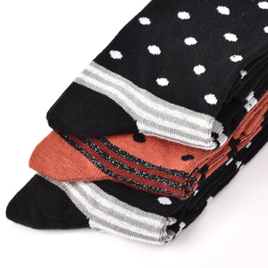 Calze lunghe gambaletto caldo cotone Meritex 6584C 3 paia