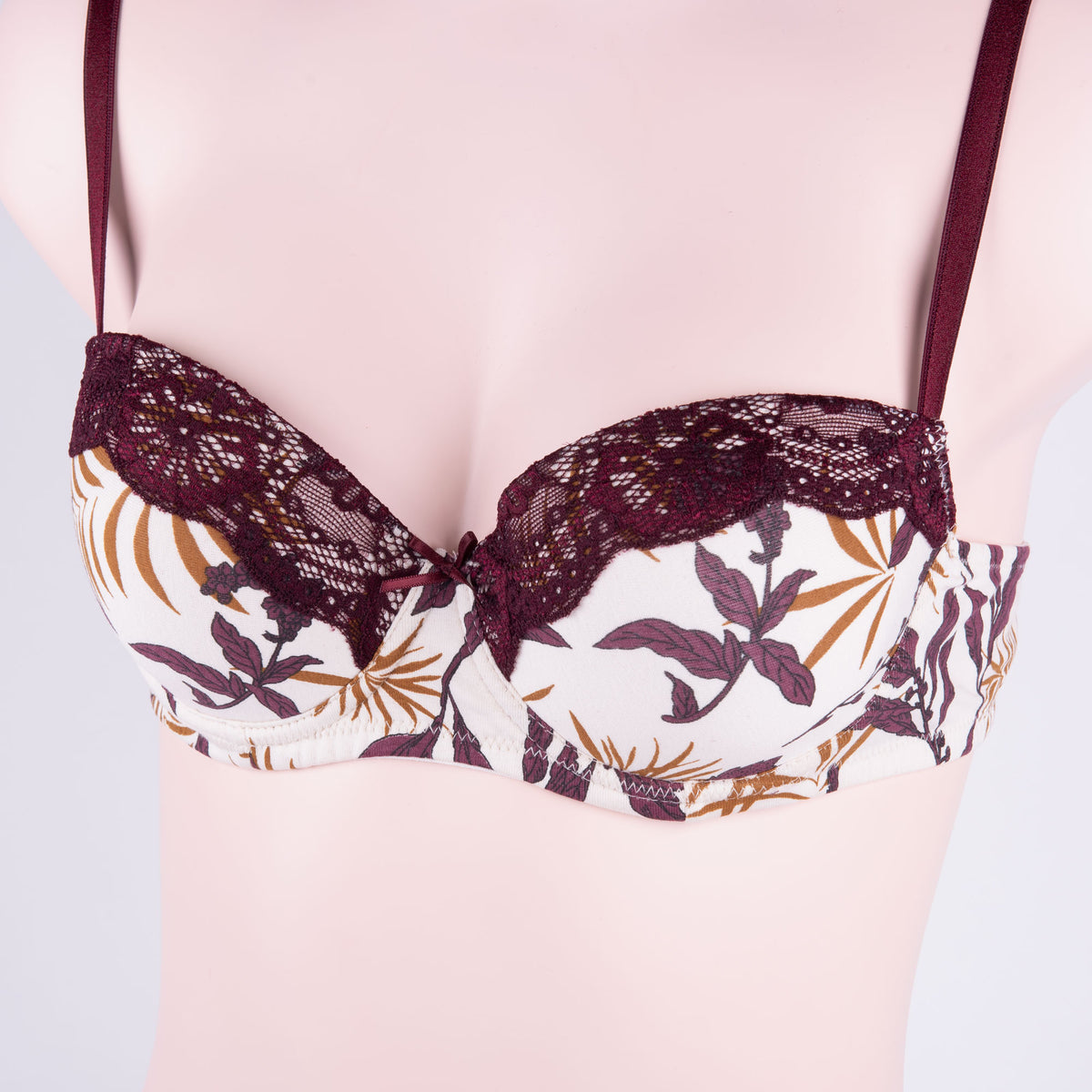Coordinato Jadea 4246 reggiseno balconcino + brasiliano seta