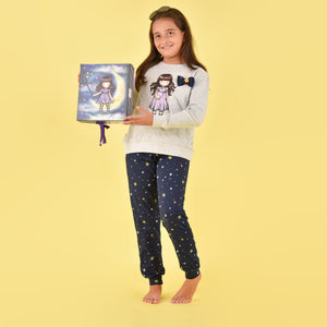 Pigiama bambina invernale Santoro Gorjuss 56624 caldo cotone