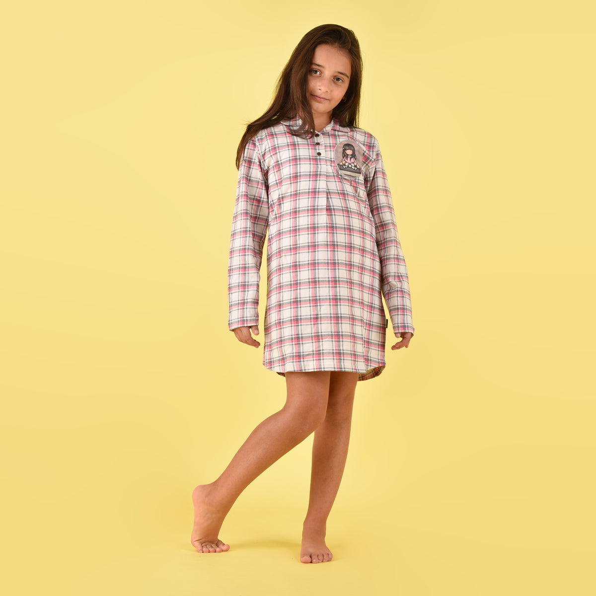 Camicia da notte bambina caldo cotone Santoro Gorjuss 51508