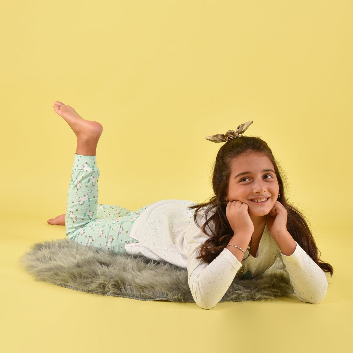 Pigiama bimba caldo cotone Mr. Wonderful 55742 unicorno