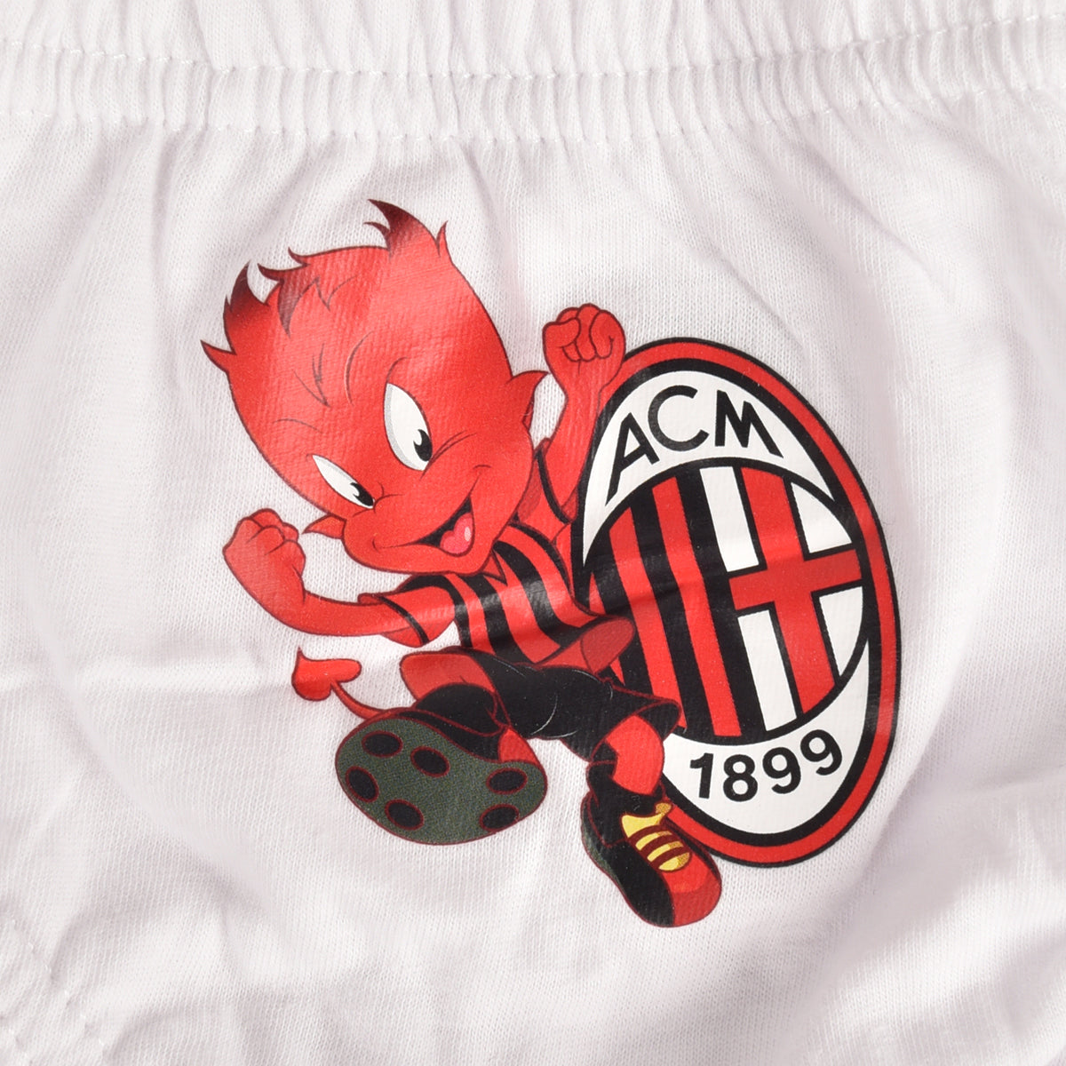 Slip AC Milan Prodotto Ufficiale bimbo MI13504 in 100% cotone 3pz