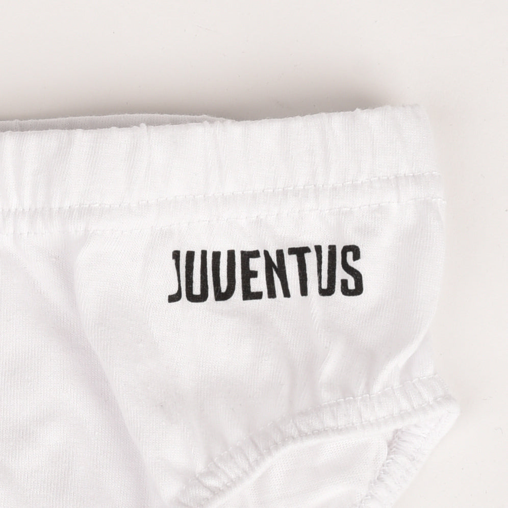Slip Juventus FC Prodotto Ufficiale bimbo JU13504 in 100% cotone 3pz